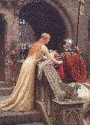 Edmund Blair Leighton God Speed oil on canvas